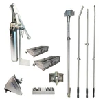 Platinum Drywall Finishing Set 10" & 12" Flat Boxes, Pump, Corner Tools. Fixed Price $1399.00.