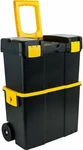 Stalwart Separable Rolling Storagetoolbox W/ Rubber Wheels & Locking Draws. Fixed Price $76.99.
