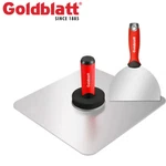 Goldblatt 2PCS Drywall Hand Tool Kit 6" Stainless Steel Joint Knife 13" Hawk Set. Fixed Price $35.99.
