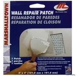 Marshalltown 4" Drywall Patch Aluminum Mesh Repairs Walls Door Knob Holes 16301. Fixed Price $7.45.