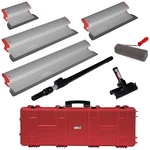 LEVEL5 Drywall Skimming Blades 10 16 24 32 W/ Roller, Handle & Case 5-550. Fixed Price $639.42.