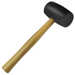 Kraft Tool 28 Oz Rubber Mallet. Fixed Price $8.25.