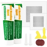 Sosfkim Drywall Repair Kit, 200G Spackle + 2",4"PATCH, Green. Fixed Price $11.75.