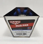 12" Stainless Steel Drywall Mud Pan, Non Slip. Advance Equipment 12HRG. Fixed Price $25.77.