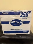Lot 20 Roll) Proform NGJT250 Drywall Tape, 2-1/16 In. X Ft.. Fixed Price $78.48.