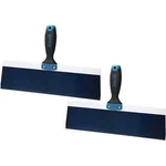 2 X Anvil 14 In. Blue Steel Taping Knives With Soft Grip 5 Handles. Fixed Price $21.35.
