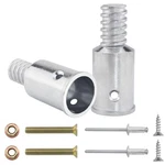 Itrolle 2PCS 1INCH/25MM Threaded Tip Replacement Repair X 2.9 Inch, Silver. Fixed Price $16.29.
