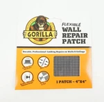 1 Patch- Gorilla Brand Flexible Repair 4" For Drywall Plaster. Fixed Price $8.50.