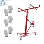 16FT Plasterboard Panel Sheetrock Hoist Lifter Carrier Drywall With Gloves. Fixed Price $177.92.