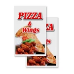 Signmission Pizza Wings 2-PACK 24 X 36 Vinyl Decals Insert Peel Stick. Fixed Price $67.23.