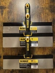 Dewalt Dxtt 2-138 14" Stainless Steel Professional Taping Knife. Fixed Price $43.00.