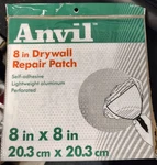 Lot Of 24 Anvil 8 In. X Drywall Repair Patch. Fixed Price $129.98.