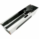 14" Stainless Steel Drywall Mud Pan Non Slip Grip Contoured Heli-arc Made Usa. Fixed Price $38.99.