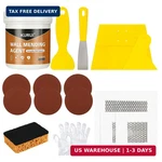Kurui Drywall Repair Kit, 8.8OZ Spackle Paste With Scraper, 6 Sandpa. Fixed Price $17.73.