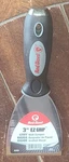 Red Devil 3" Ez Grip Stiff Wall Scraper - Model #6209. Fixed Price $14.98.