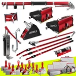 LEVEL5 Drywall Taping Tool Set W/ Mega Boxes + Handles Bonus 4-610P. Fixed Price $4835.88.