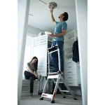 Aluminum Stepladder Work Stool Painting Drywall Sheet Rocking Home Diy. Fixed Price $458.97.