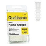 Premium Quality Ribbed Plastic Drywall Anchors (#14-16 X 1-1/4"). Fixed Price $14.56.