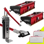 LEVEL5 Drywall Finishing Tools Set W/ Flat Boxes + Pump 4-604. Fixed Price $1675.46.