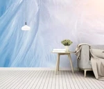 3D Blue Feather G7738 Wallpaper Murals Removable Self-adhesive Honey. Fixed Price $82.32.