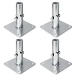 Pcs Scaffold Base, Galvanized Plates 4.75" X 1-5/16 O.... Fixed Price $58.65.