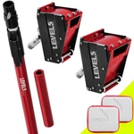 LEVEL5 Drywall Tools 2" & 3" Nail Screw Spotter W/ Extendable Handle 4-557. Fixed Price $696.77.