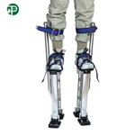18" - 30" Adjustable Drywall Stilts Painters Walking Finishing Tools Silver. Fixed Price $101.97.