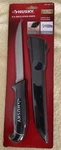 Husky 6 In. Stainless Steel Serrated Blade Insulation Knife With Sheath. Fixed Price $13.00.