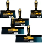 Dewalt Drywall Taping Knife Set Premium Blue Steel 6-8-10-12-14" W/ Soft Grip. Fixed Price $73.96.