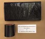 Mobile Home Rv Flex Mend Belly Bottom Repair Kit-fix Holes & Rips 48" 14'.... Fixed Price $44.59.