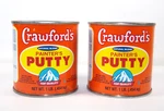 Crawford's Natural Blend Painter's Putty 31616, 1/2 Pint, 1LB Each (qty 2). Fixed Price $21.00.