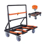 Upgrade Folding Cart Heavy Duty,drywall Dolly Load 2200 Lbs Capacity,.... Fixed Price $356.06.