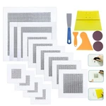 19PCS Drywall Patch Repair Kit, 4/6/8/10 Inch Aluminum Plate Self-adhesive Fi.... Fixed Price $15.89.
