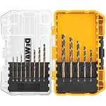 Dewalt Black Oxide Drill Bit Set With Pilot Point, 13-PIECE (DW1163). Fixed Price $22.95.