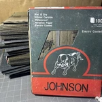 Johnson Abrasives Drywall Paper Sanding Sheets 500+ Count 100 Grit 9X11 Nos. Fixed Price $54.00.