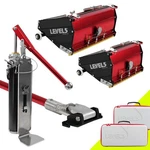 LEVEL5 Drywall Tools W/ 7" & 10" Mega Flat Finishing Boxes + 42" Handle 4-614. Fixed Price $1697.96.
