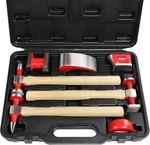 7PC Auto Body Repair Hammer Dolly Set Car Dent Kit Hickory Handle Case. Fixed Price $59.99.