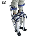 15"-23" Adjustable Aluminum Alloy Stilts Silver For Painters Walking Tool. Fixed Price $94.09.