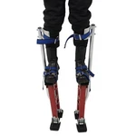 18-30" Red Adjustable Aluminum Alloy Drywall Stilts For Taping Painting Painter. Fixed Price $93.09.
