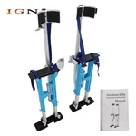 Drywall Stilts Lightweight Aluminum Blue For Putting Up 18'' - 30''. Fixed Price $95.37.