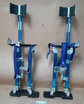 Pair Of Munirater 18-30 Inch Drywall Blue Adjustable Stilts R122016-4900A/BU !. Fixed Price $89.00.