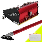 LEVEL5 Drywall Tools 10" Mega Flat Box W/ 40" 62" Extension Handle 4-576. Fixed Price $669.98.