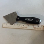 Dewalt Pointing Putty Knife Stainless Steel W/black Nylon Handle DXTT-2-202. Fixed Price $10.00.