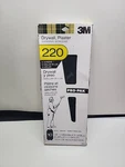 3M 99436 Drywall Sanding Screens, 220-GRIT, 4-3/16" X 11-1/4", Black, 1-PK Of 10. Fixed Price $6.56.