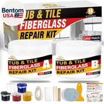 Bath Tub Repair Kit, Fiberglass Tile And Shower Porcelain. Fixed Price $19.14.