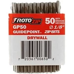 Rotozip GP50 Guide Point Bit Pack. Fixed Price $56.70.
