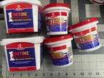 5-PACK Lot Pint Red Devil Onetime Patch & Prime Lightweight Spackling White 0540. Fixed Price $22.49.