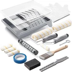 Voomey 17 Piece Paint Kit - Rollers 9"4", Frame. Fixed Price $42.17.