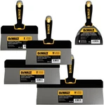 Drywall Taping Knife Set 8" 10" 12" 14" W/ 6" Putty Dewalt DXTT-3-172. Fixed Price $99.96.