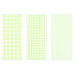 Glow In The Dark Stickers Wall Decals 522 3 Sizes. Fixed Price $11.30.
